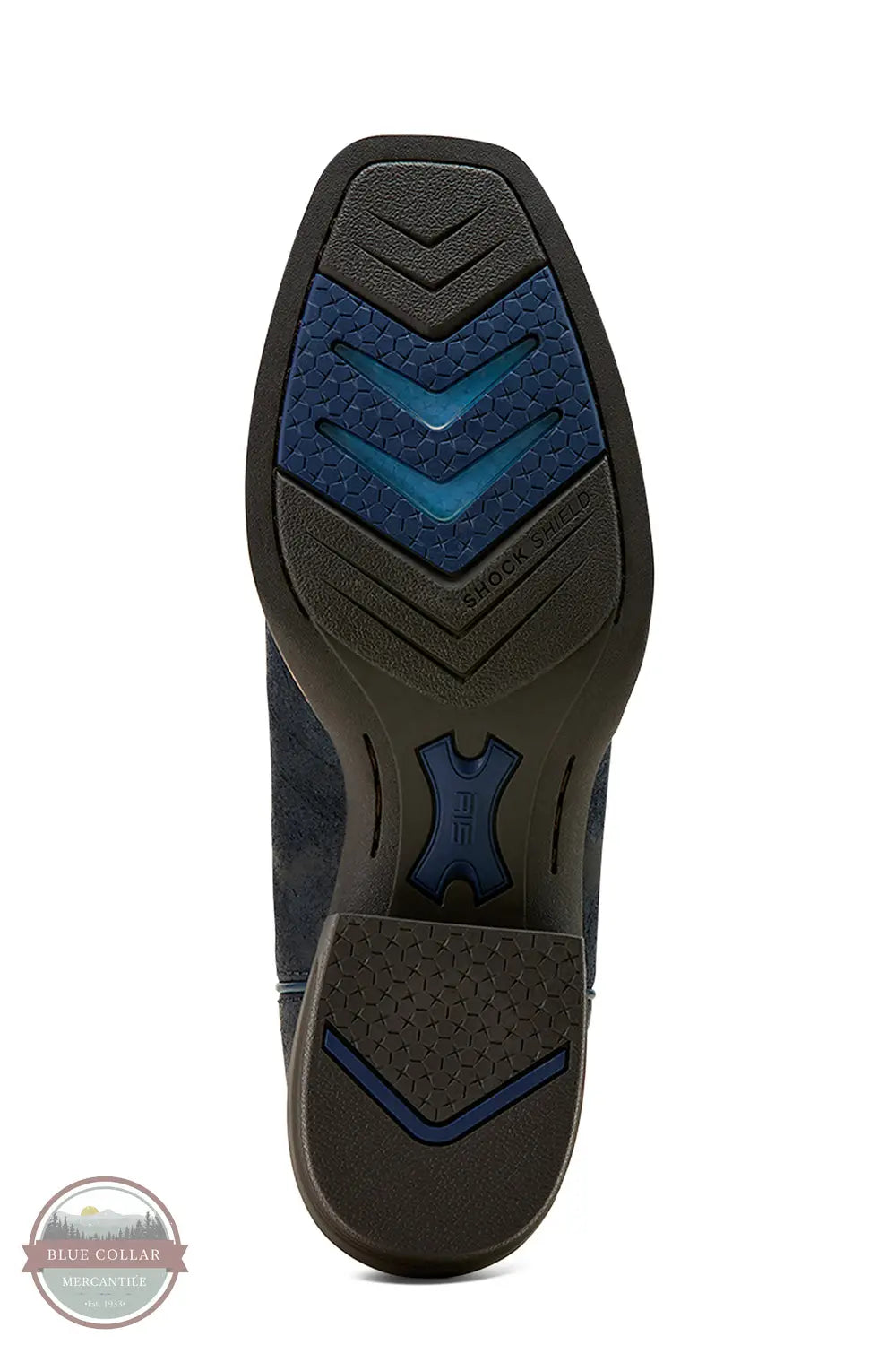 Ariat 10061157 Hustler Midnight Blue Western Boots, sole