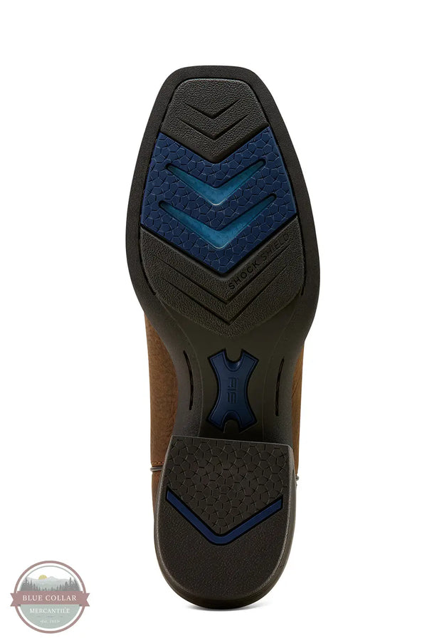 Ariat 10061158 Hustler Earth Western Boots in Brown, sole