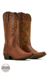 Ariat 10061307 Heritage X Toe StretchFit Western Boots in Brown, pair