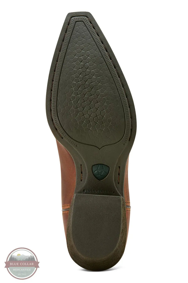 Ariat 10061307 Heritage X Toe StretchFit Western Boots in Brown, sole