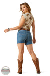Ariat 10061389 Maren 5" Shorts in Medium Wash, rear