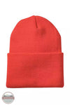 Broner 61 Super Stretch Cuff Cap Blaze Orange Front View