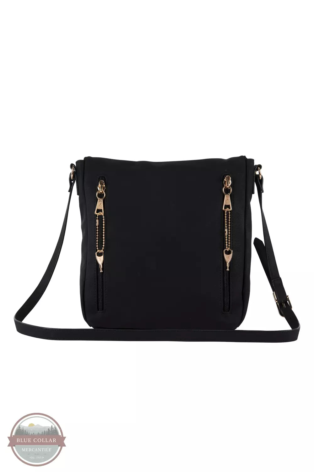 Browning B0000164 Sierra Conceal Carry Crossbody Bag Black Back View