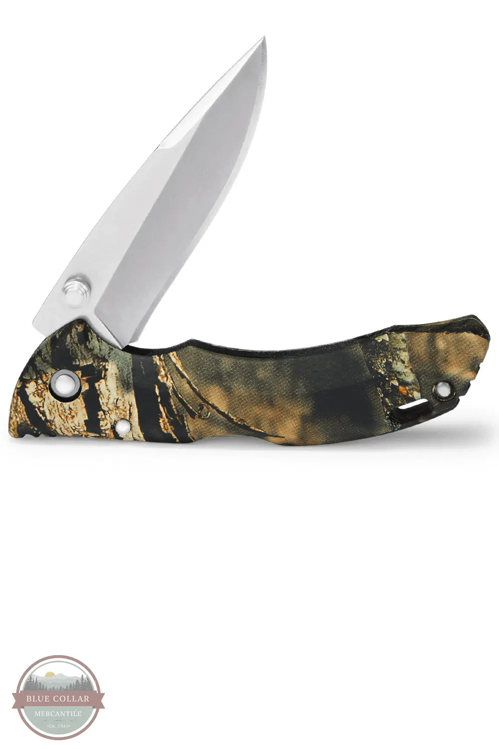 Bantam Camo by Buck Knives 0284CMS24-B half open