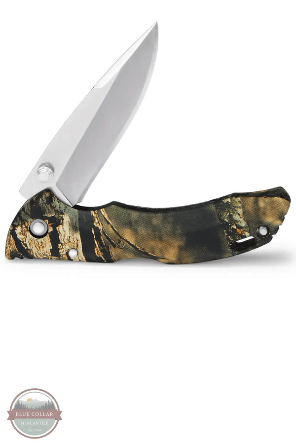 Bantam Camo by Buck Knives 0284CMS24-B half open