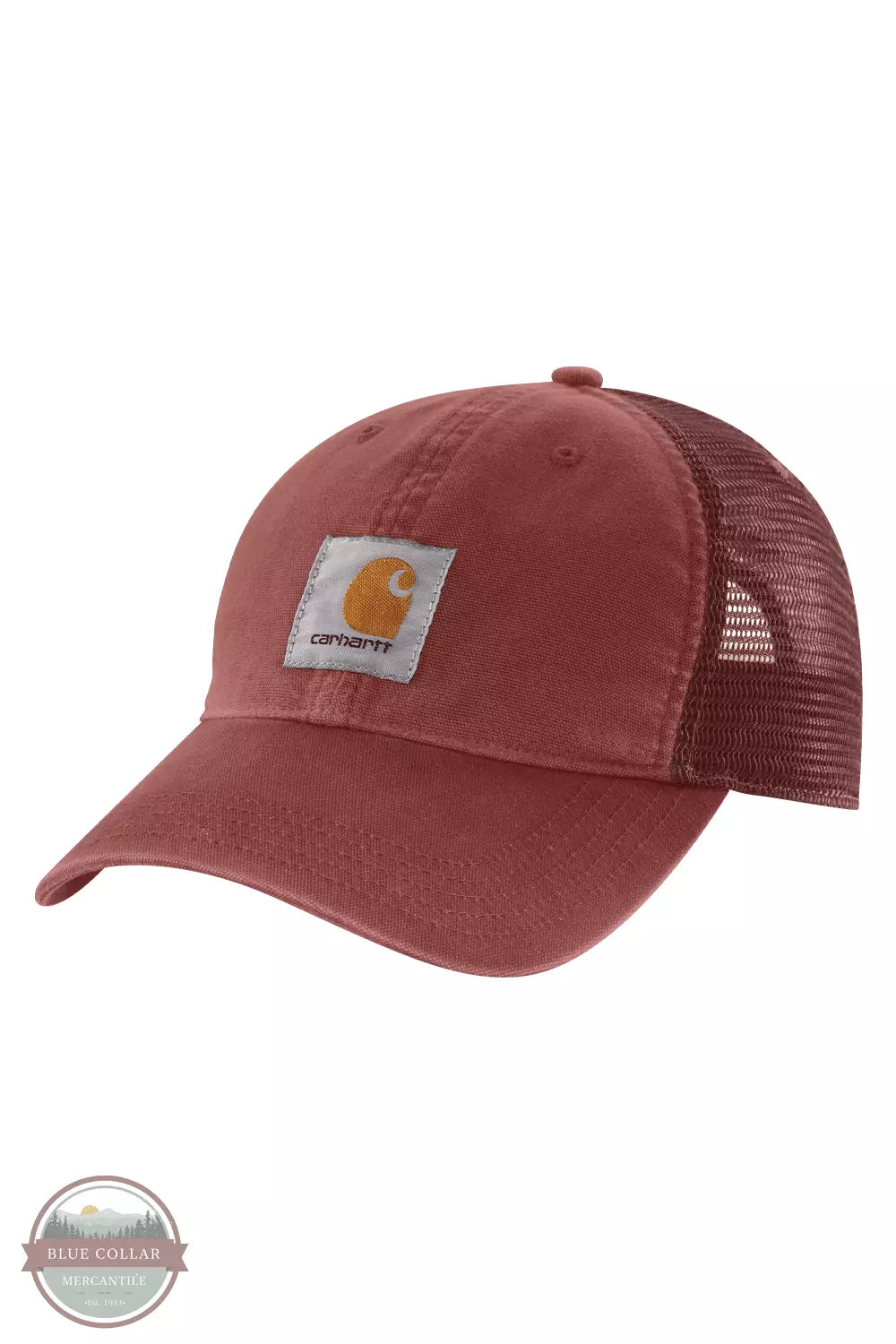 Carhartt 100286 Canvas Mesh Back Cap Sable Front View
