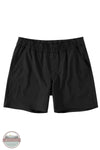 Carhartt 106843 Force Sun Defender Relaxed Fit Shorts in black, front