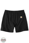 Carhartt 106843 Force Sun Defender Relaxed Fit Shorts in black, rear