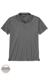 Carhartt 106901 Force Sun Relaxed Fit Short Sleeve Polo Shirt in gray, front