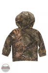 Carhartt CA6433 Camo Half Zip Long Sleeve Sweatshirt, rear