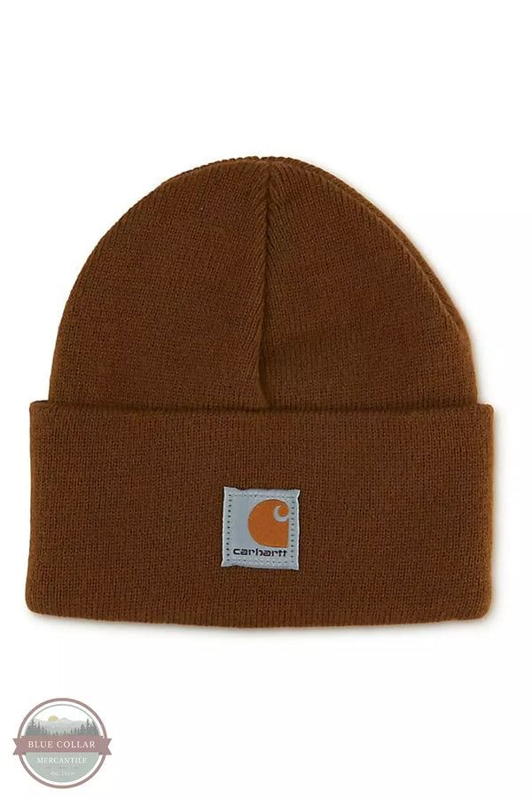Carhartt CB8905 Kids' Acrylic Watch Hat Carhartt Brown Front View