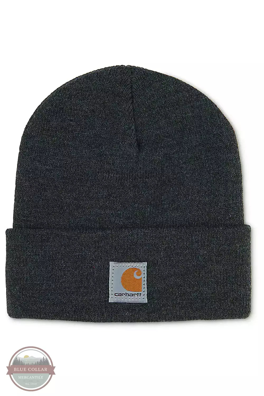 Carhartt CB8905 Kids' Acrylic Watch Hat Charcoal Heather Front View