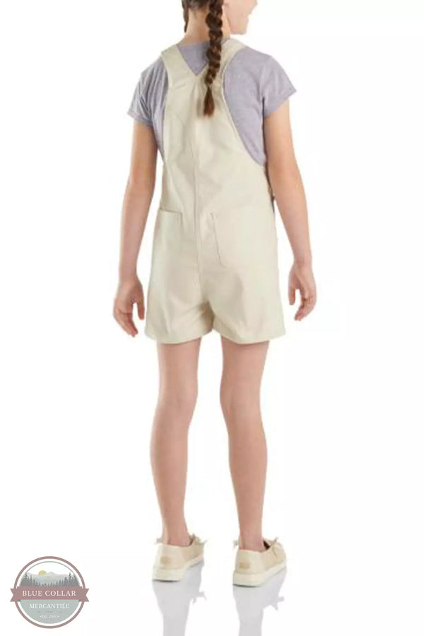 Carhartt CM9745-T72 Loose Fit Canvas Shortall Back View
