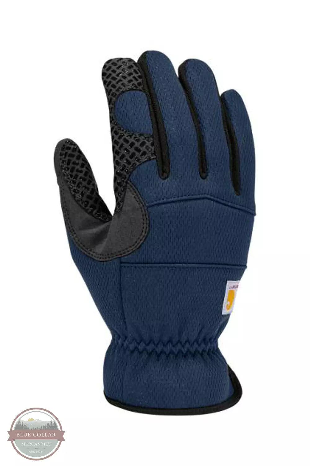 Carhartt GD0824M High Dexterity High Grip Gloves Dark Blue Black Top View