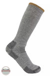Carhartt SB39150M Heavyweight Wool Blend Boot Sock Heather Grey Side View