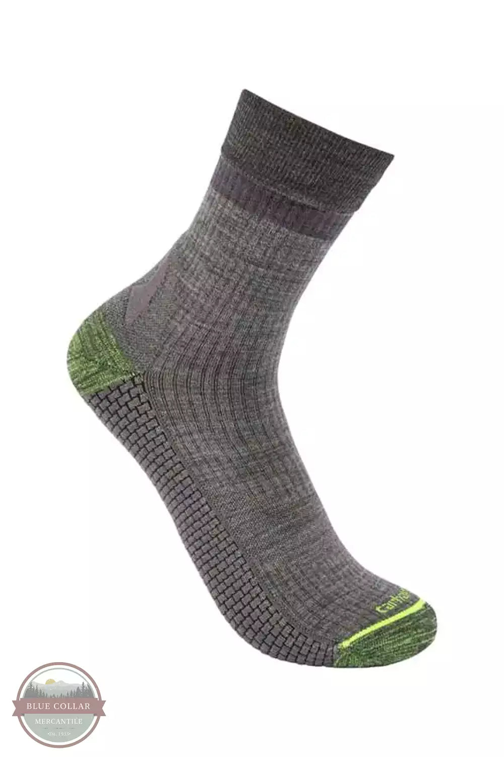 Carhartt SS9120M Force Grid Lightweight Wool Blend Crew Socks Front View