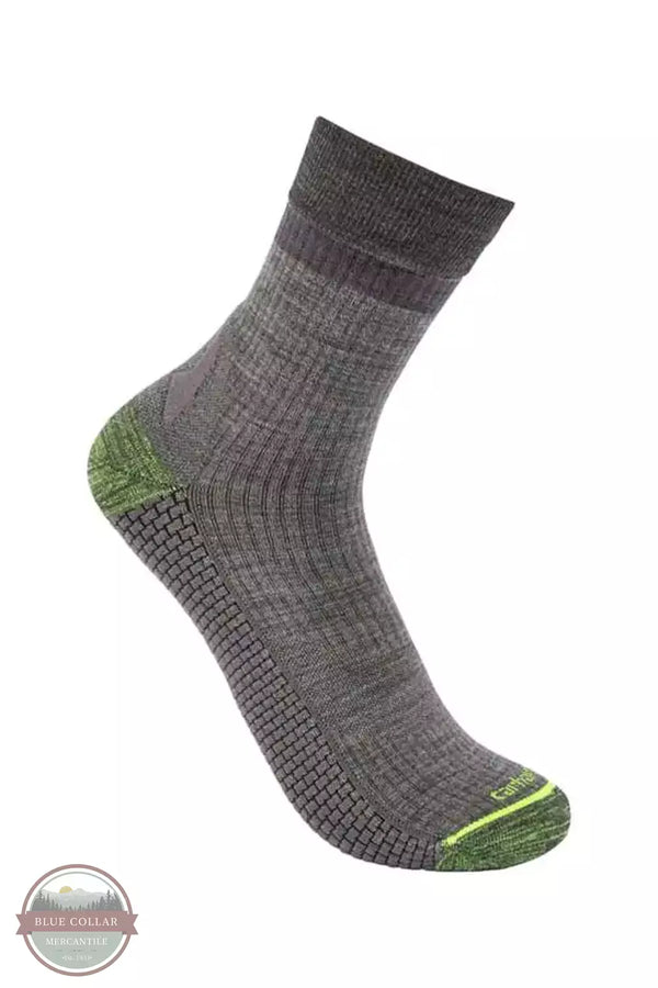 Carhartt SS9120M Force Grid Lightweight Wool Blend Crew Socks Front View