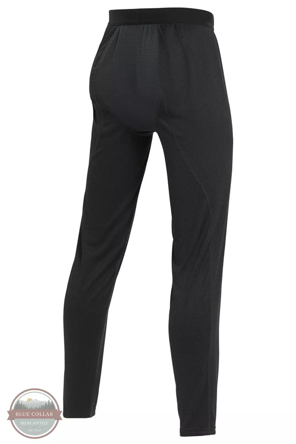 Carhartt UM0224M-BLK Force Midweight Micro-Grid Base Layer Pants in Black Back View