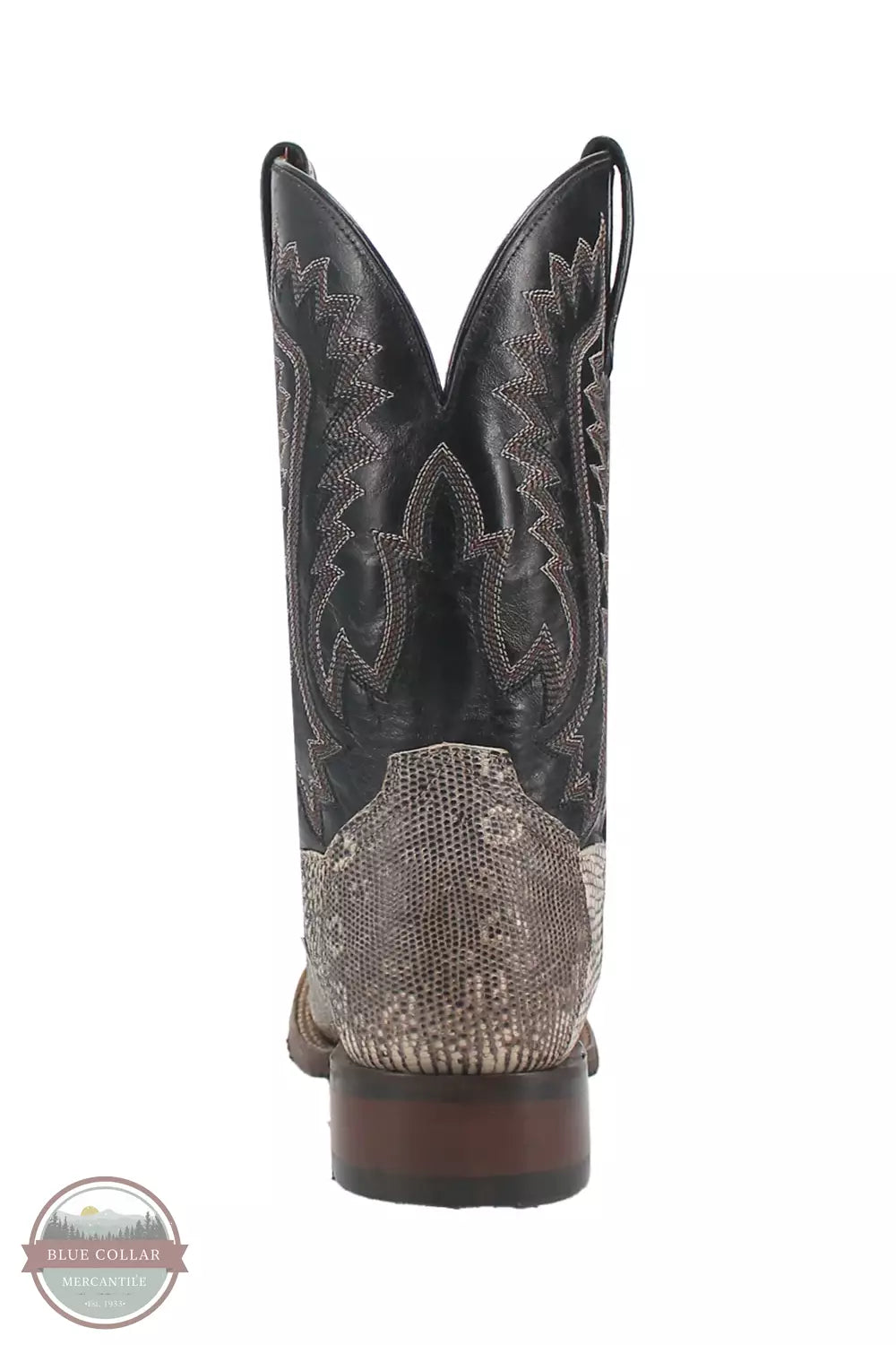Dan Post DP4181 Elgin Western Boot in Lizard Heel View