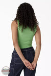 Dickies FSR62AR2 Graphic Cropped Tank Top in Apple Mint Back View