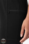 Dickies SPF006KBK Double Pocket Leggings in Black Detail View