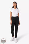 Dickies SPF006KBK Double Pocket Leggings in Black Full View
