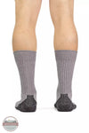 Fox River 2012 Hike Bilbao Medium Weight Crew in Grey Heather Back View