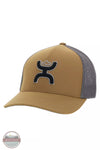 Hooey 2312 Coach Cap Tan / Grey Front View