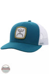 Hooey 2324T Zenith Cap Teal / White Front View