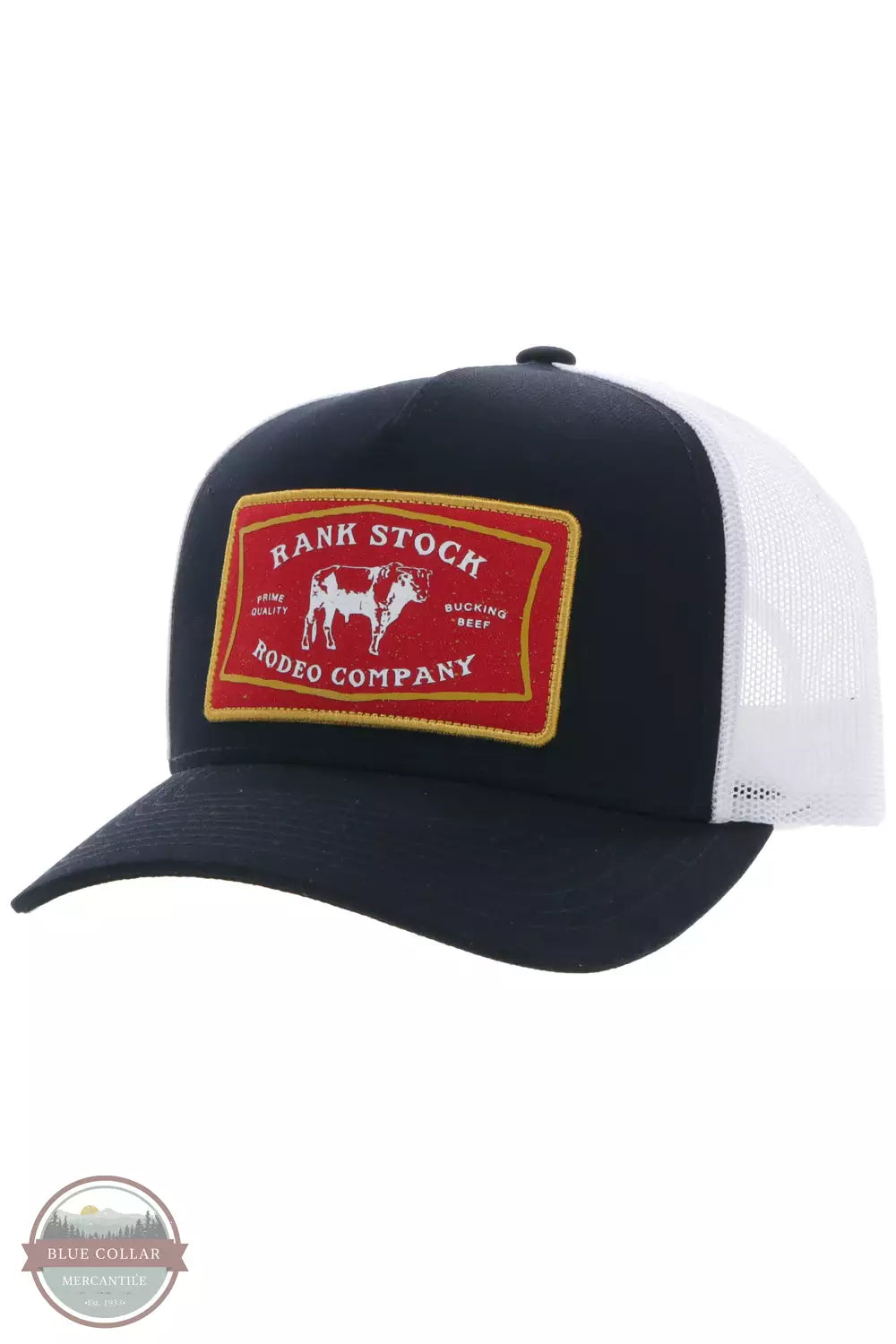 Hooey 2361T Rank Stock Cap Black / Front View