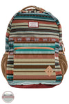 Hooey BP061SPBU "Recess" Serape Stripe Backpack front view