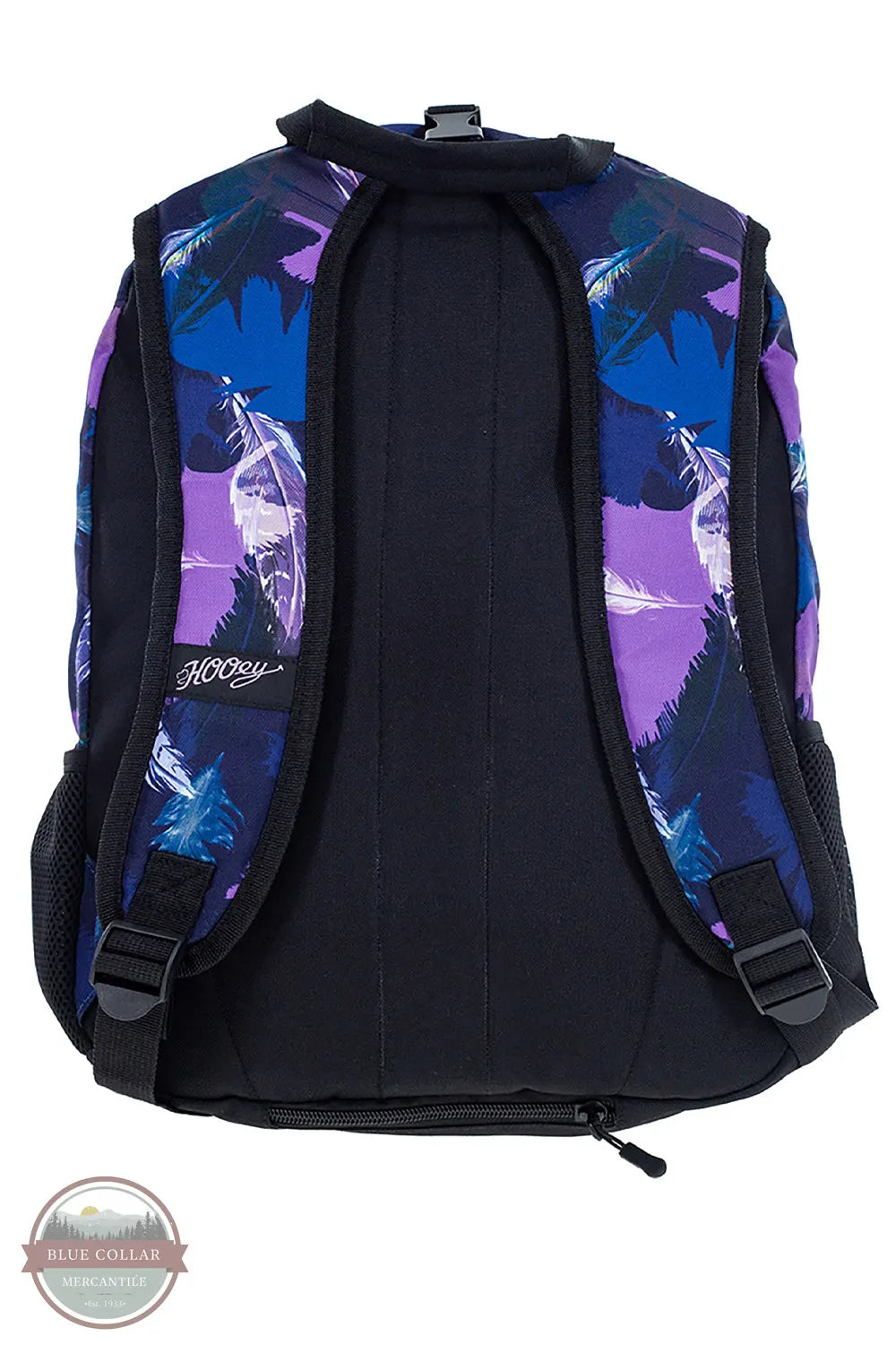 Hooey BP062BLBK Rockstar Aztec Pattern Backpack back view