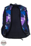 Hooey BP062BLBK Rockstar Aztec Pattern Backpack back view