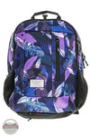 Hooey BP062BLBK Rockstar Aztec Pattern Backpack front view