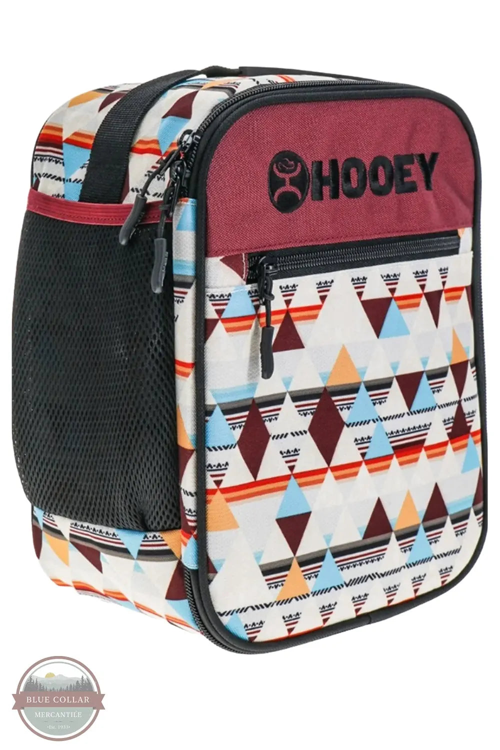 Hooey HLB005-CRBK Lunch Box in Cream Aztec Pattern main image