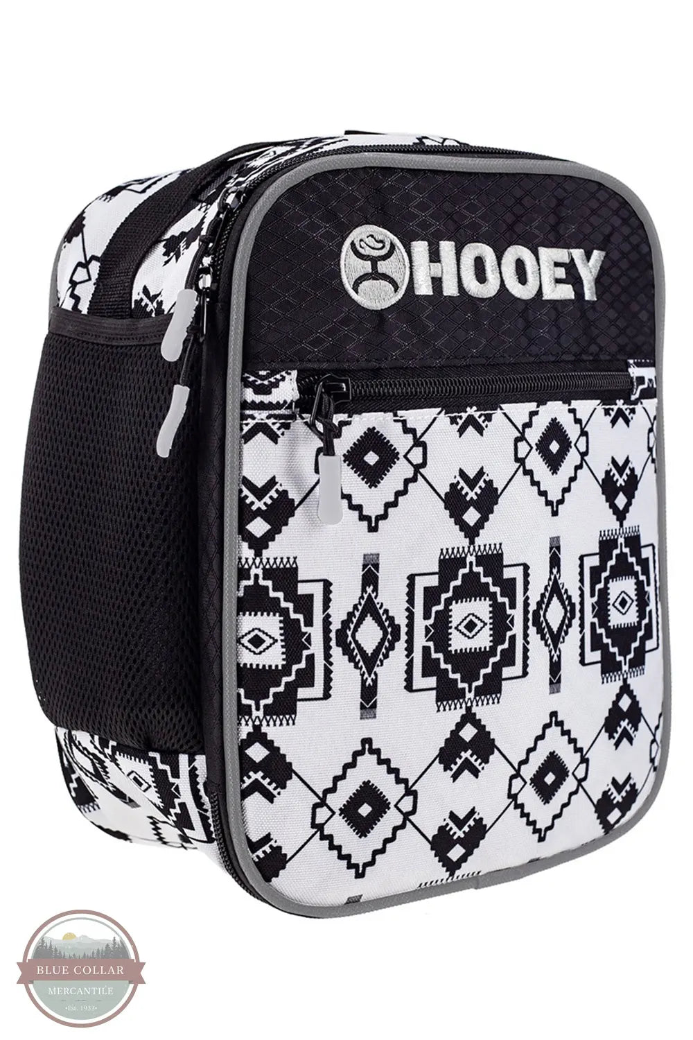 Hooey HLB005-WHBK Whiteriver White & Black Aztec Lunch Box Main image