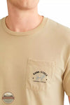 Hooey HT1684TN Charbray Tan T-Shirt Detail View