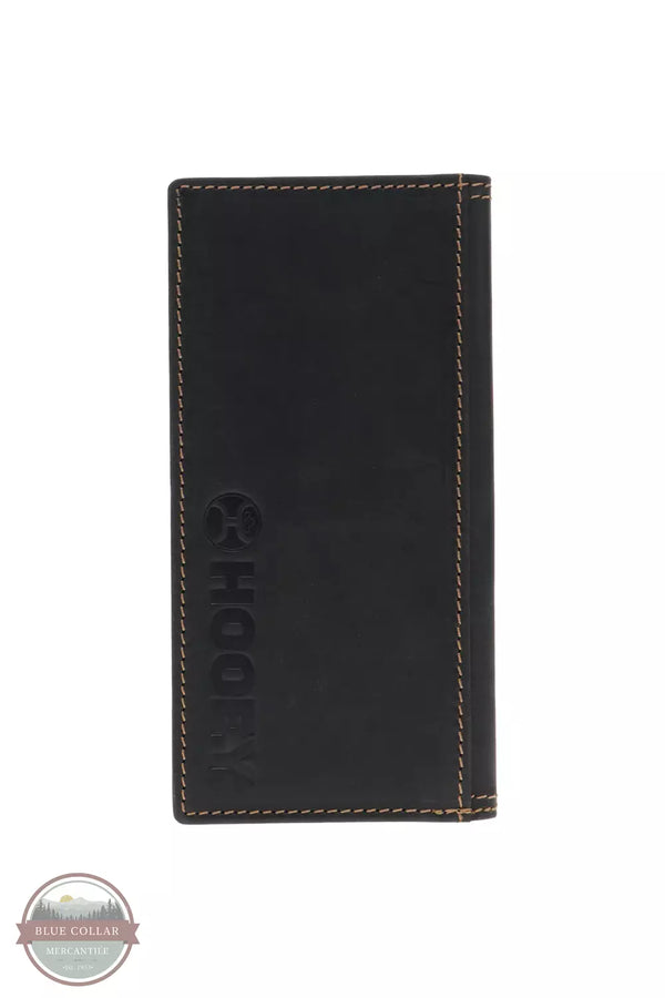 Hooey HW018-BK Original Lakota Print Rodeo Checkbook Wallet Back View