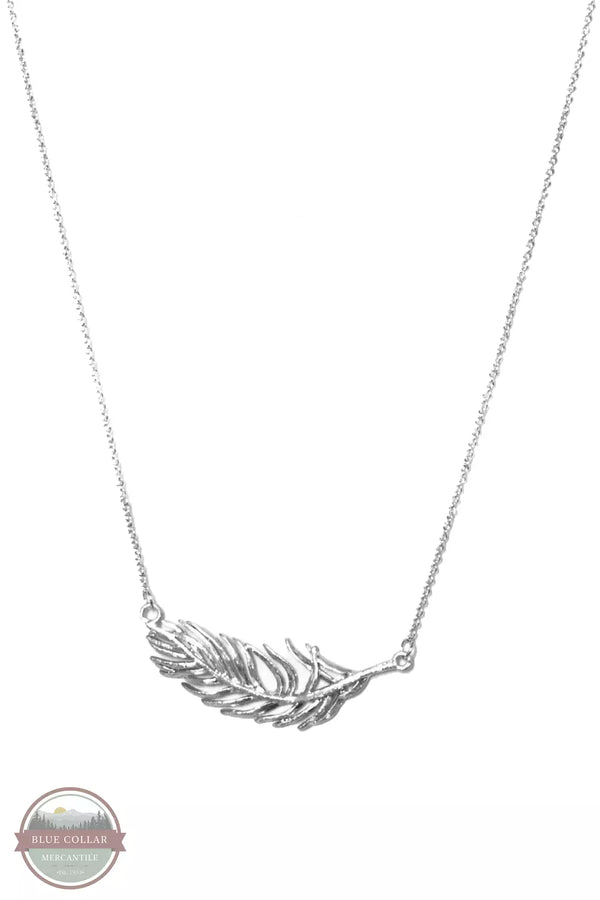 Joy Susan 329/124NO Thunderbird Feather Necklace Front View
