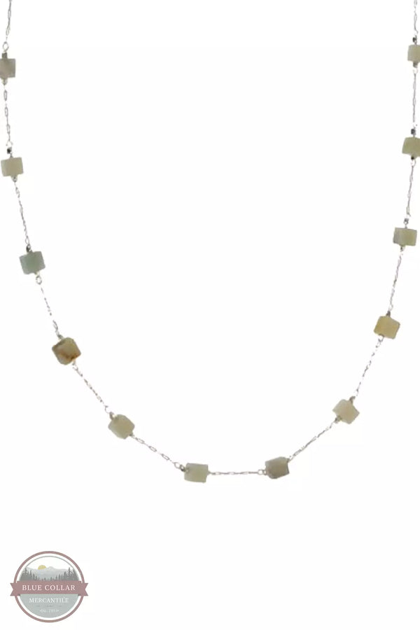 Joy Susan 335-168NS Space Stone Necklace Detail View