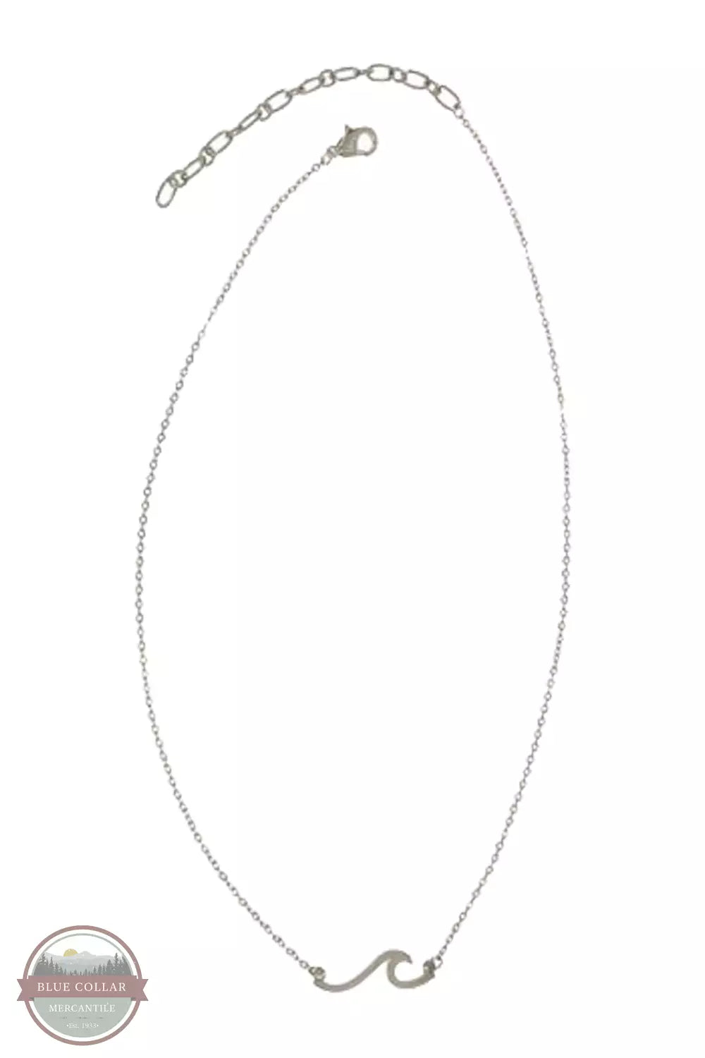 Joy Susan 338-130NS Wave Pendant Necklace Front View