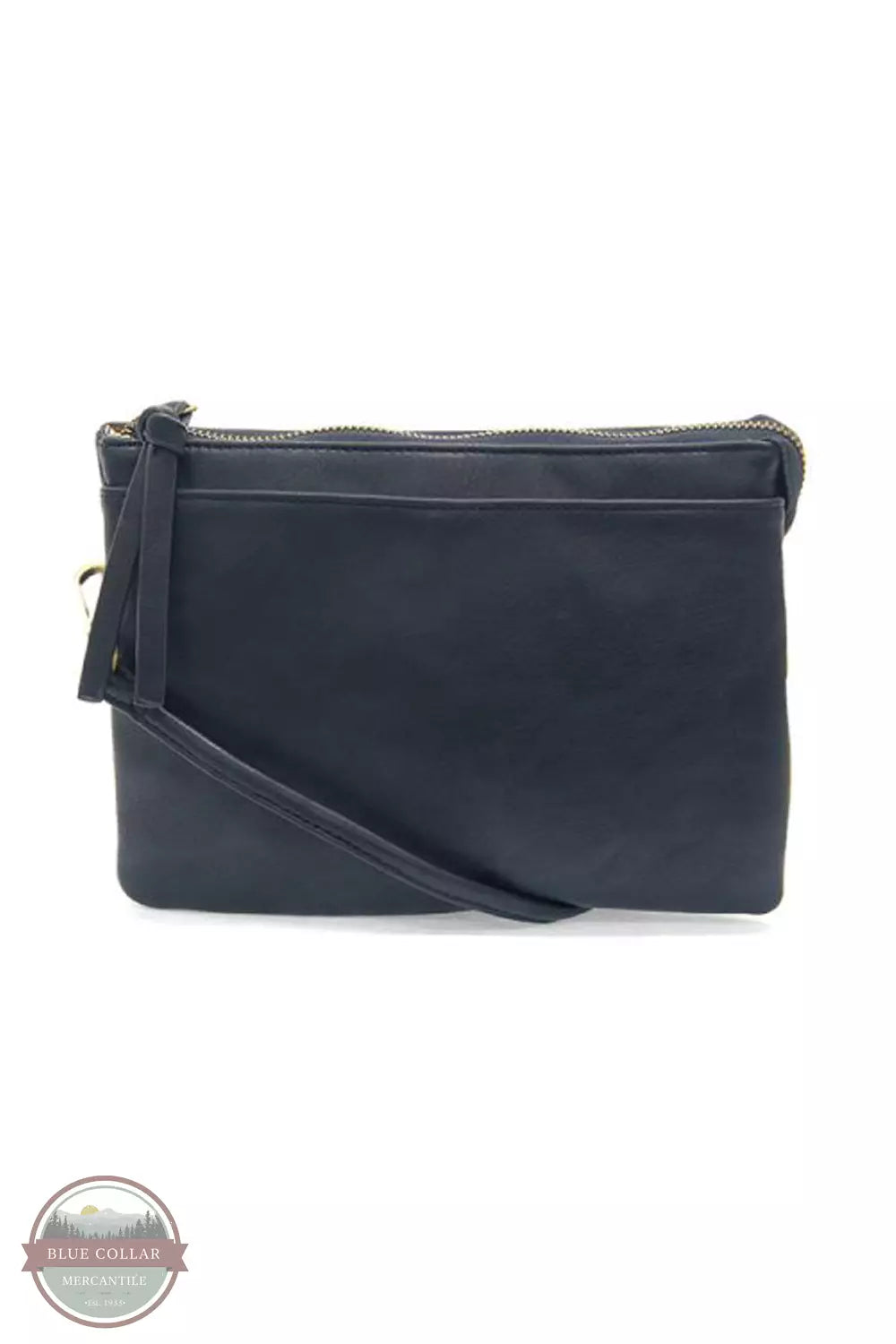 Joy Susan L8159 Piper Multi Pocket Crossbody Bag navy Front View