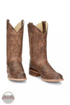 Justin CJ2045 Clanton 12 Inch Western Boot in Khaki Pair Profile View