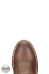 Justin CJ2045 Clanton 12 Inch Western Boot in Khaki Toe View