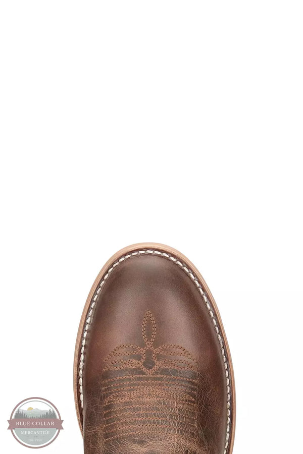 Justin CJ2045 Clanton 12 Inch Western Boot in Khaki Toe View