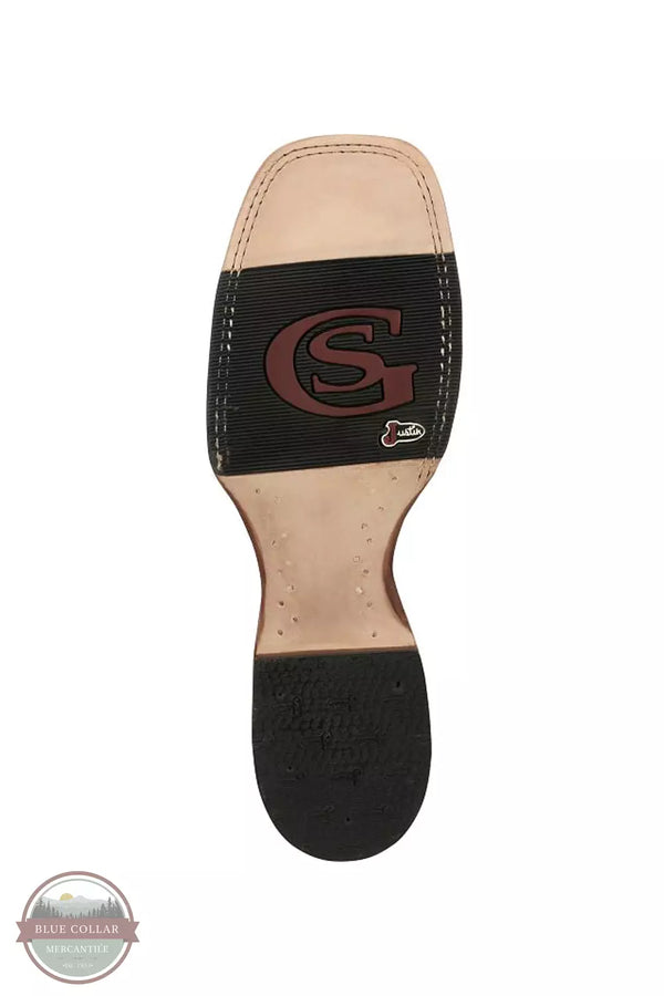 Justin GR8015 Dillon Western Boot Sole View