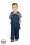 Key 224.45 Toddler Bib Overalls in Denim Front View