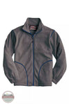 Landway 8824K Nantucket Full Zip Fleece Jacket Dark Ash Front View