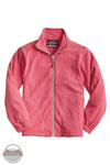 Landway 8824K Nantucket Full Zip Fleece Jacket Heather Rose Front View