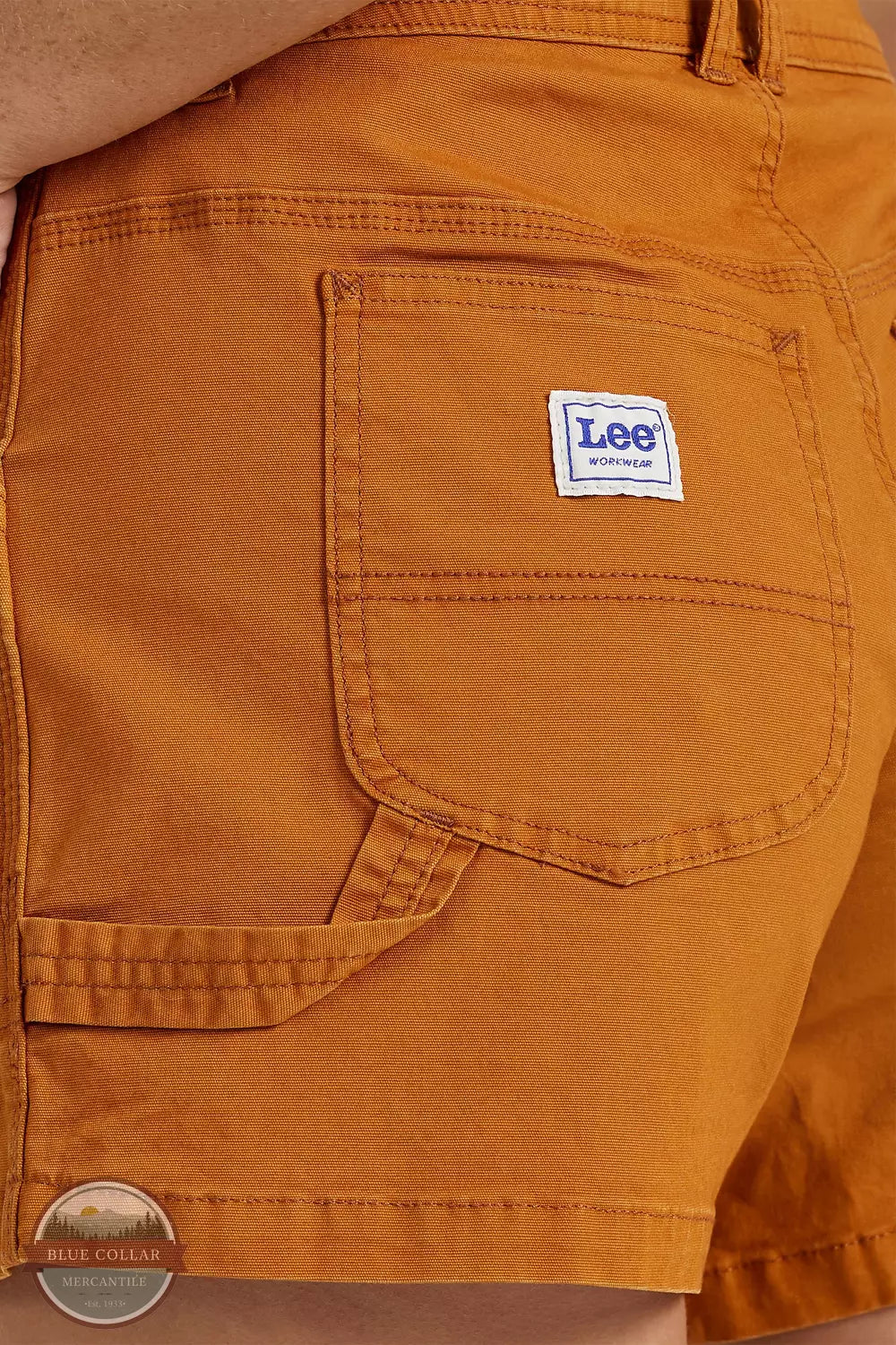 Lee 112346736 Caramel Legendary Carpenter Shorts Back Detail View